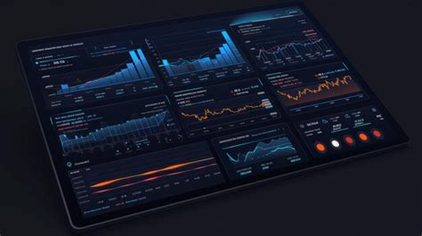 Premium Photo A Computer Screen Displaying A Plethora Of Data Charts And Graphs Indicating