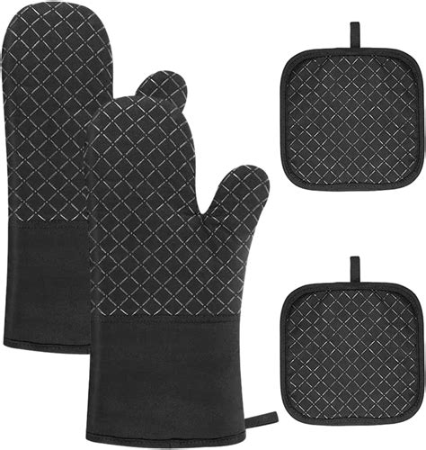 Gants De Four Maniques Cuisine 2 Gants De Four Anti Chaleur 2