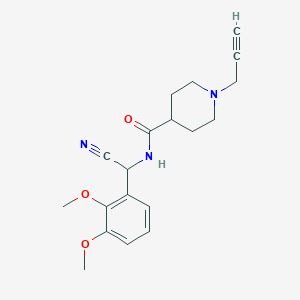 N Cyano 2 3 Dimethoxyphenyl Methyl 1 Prop 2 Yn 1 Yl Piperidine 4