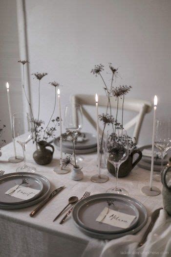 A Minimal Christmas Table For A Slow Christmas The Delicate