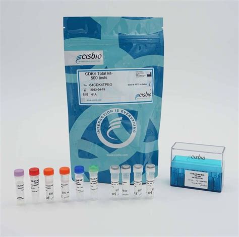 Perkin Elmer LLC Total CDK4 Cellular Kit 500 Tests Quantity Each Of