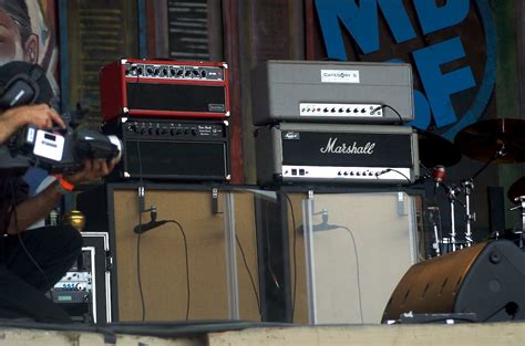 Joe Bonamassa S Guitar Amps 2008 Monterey Bay Blues Festiv Flickr