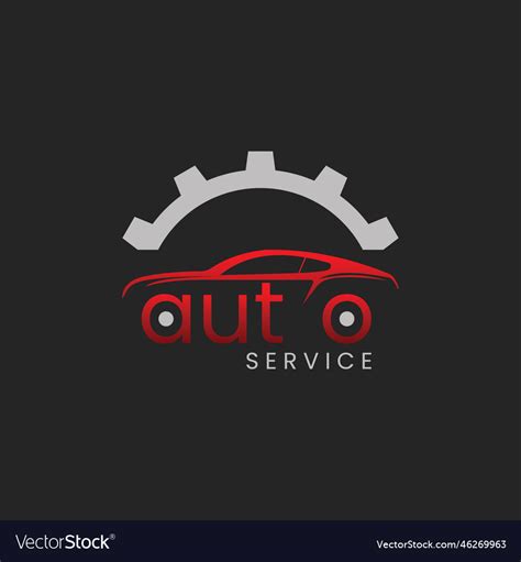 Auto service logo image Royalty Free Vector Image