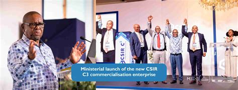 Minister Nzimande Launches Csir C3 To Drive Leading Technologies And