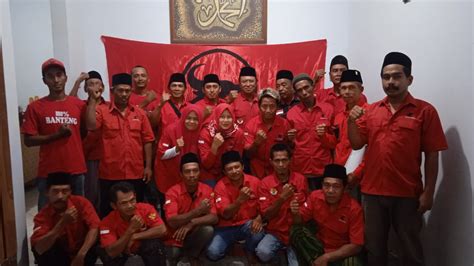 Gelar Rapat Konsolidasi Dengan Ranting Pac Pdi Perjuangan Kecamatan