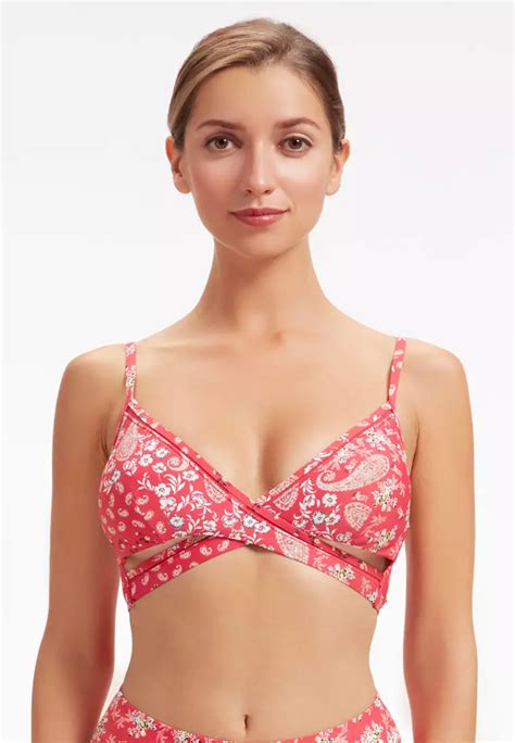 Sunseeker Sunseeker Sweet Paisley B C Cup Bikini Top 2024 Buy