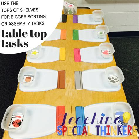 6 Unconventional Classroom Centers Teaching Special Thinkers