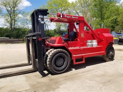 Used Lb Bristol Rigger Special Fork Lift For Sale In