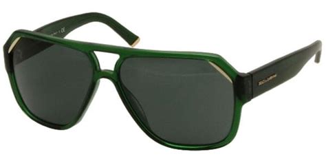 Dolce And Gabbana Dg4138 254171 Sunglasses Green Visiondirect Australia