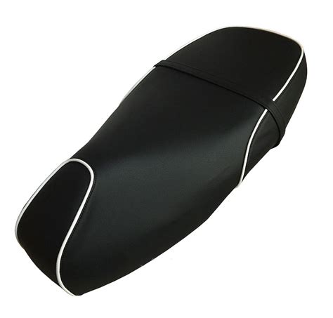 Vespa Gt Matte Black With Piping Seat Cover Waterproof