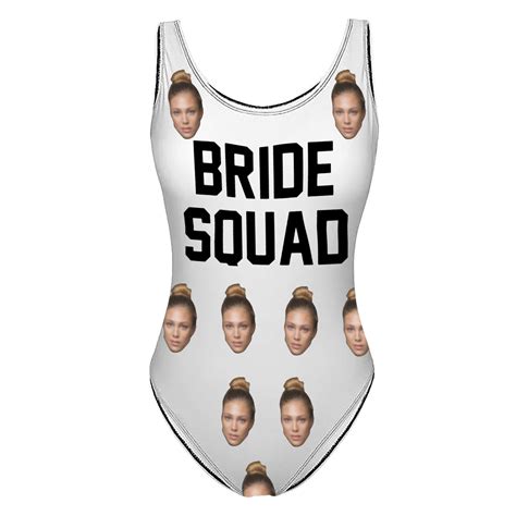 MKLEKYY Trajes De Baño Mujer Completo Women Fashion Diy Letter Print Piece Swimsuit Sexy Bikini