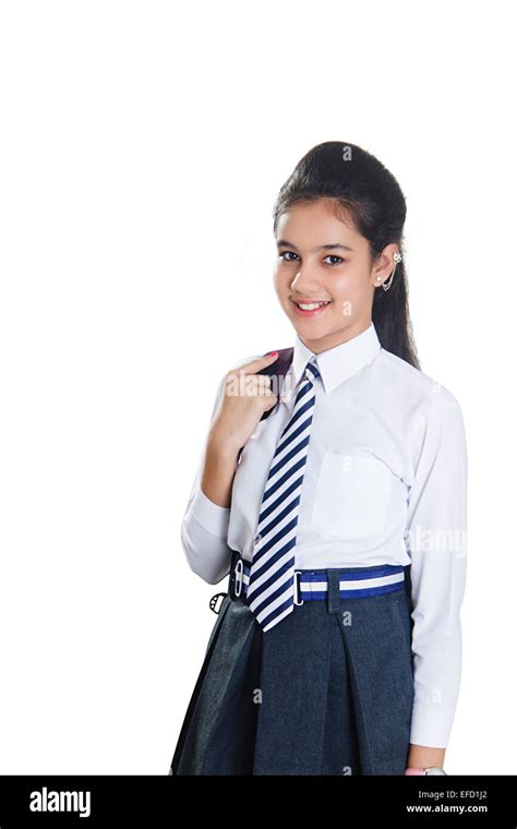 1 Indian Girl School Student Stock Photo Alamy