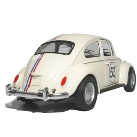 Miniatura Carrinho De Ferro Fusca Clássico Herbie Fusquinha no Shoptime