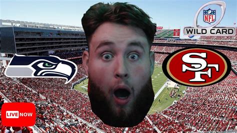 Seattle Seahawks Vs San Francisco 49ers Live Reaction 2023 Nfc Wild