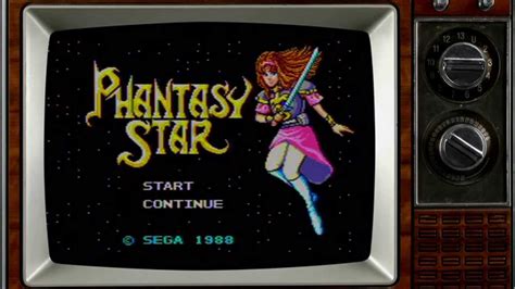 Phantasy Star Title Screen Music Sega Master System Youtube