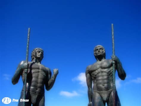 El Rincon De Fuerteventura F U Aborigenes Canarios Estatuas Guanches