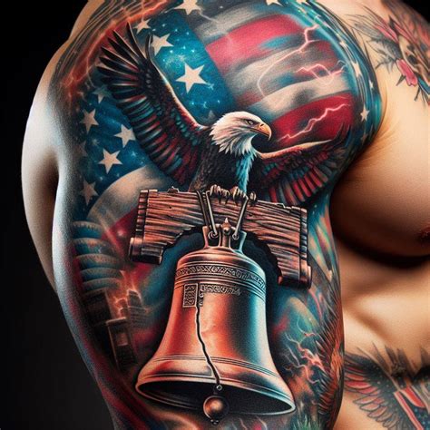 Liberty Bell Tattoo Ringing Freedom On Your Skin Canvas Your Own