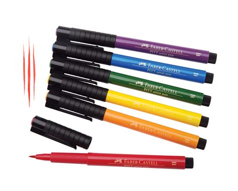 Ручка капиллярная Faber Castell Pitt artist pen Brush купить в Москве