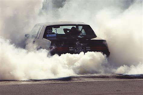 car, Burnout, Smoke