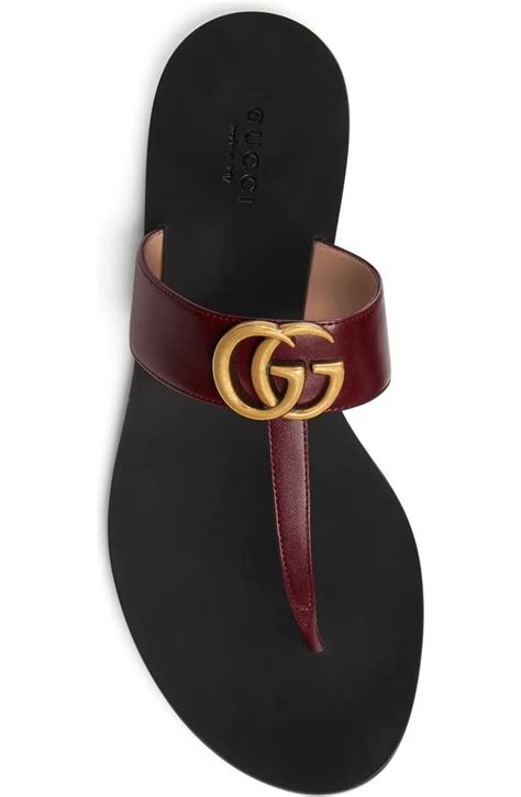 Gucci Marmont T Strap Sandal Women Nordstrom Strap Sandals Women