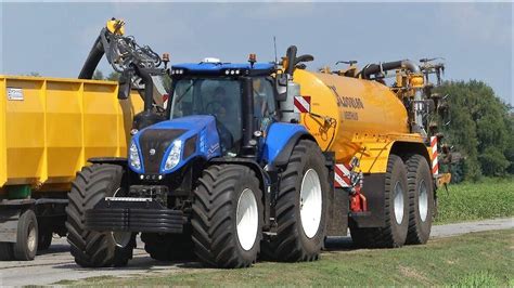 New Holland New Holland Presenteert Onbemande T8 Tractor Met Raven