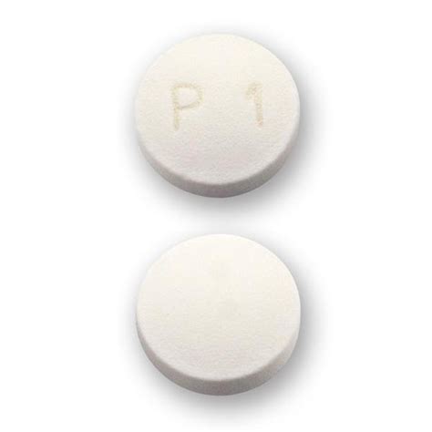 P1 Pill White Round 6mm Pill Identifier