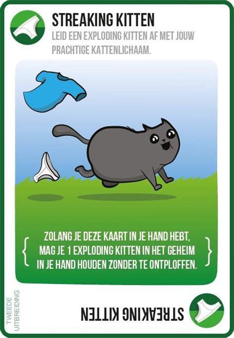 Exploding Kittens Streaking Kittens Uitbreiding Nederlandstalig