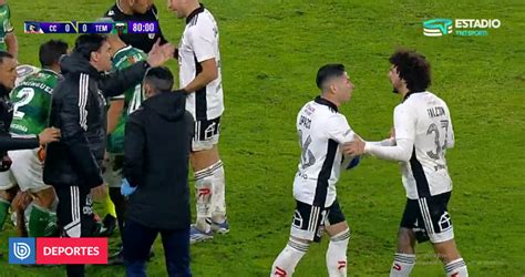 Quinteros justificó su empujón a Falcón en Copa Chile Había que