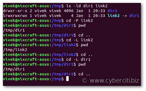 How To Change Directory In Linux Using Cd Command NixCraft