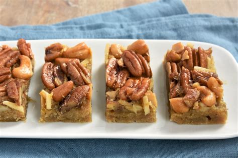 Sweet And Salty Maple Nut Bars Bake Or Break