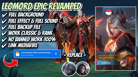 Script Skin Leomord Epic Revamp No Password Full Effect Voice New