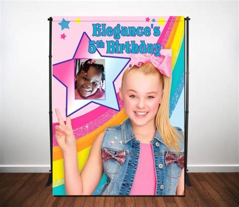Jojo Siwa Backdrop Step And Repeat The Brat Shack