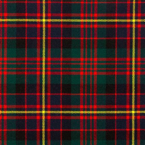 Cameron Of Erracht Modern Heavy Weight Tartan Fabric Lochcarron Of Scotland