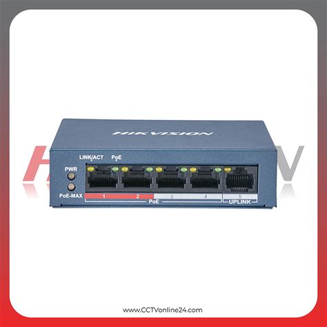 Hikvision Ds E P E M B Port Fast Ethernet Unmanaged Poe Switch