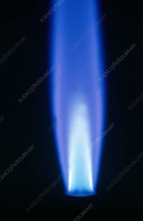 blue flame stock image  science photo library