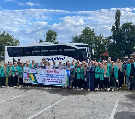 S Manajemen Feb Unidha Laksanakan Field Trip Ke Umkm Kab Tanah Datar