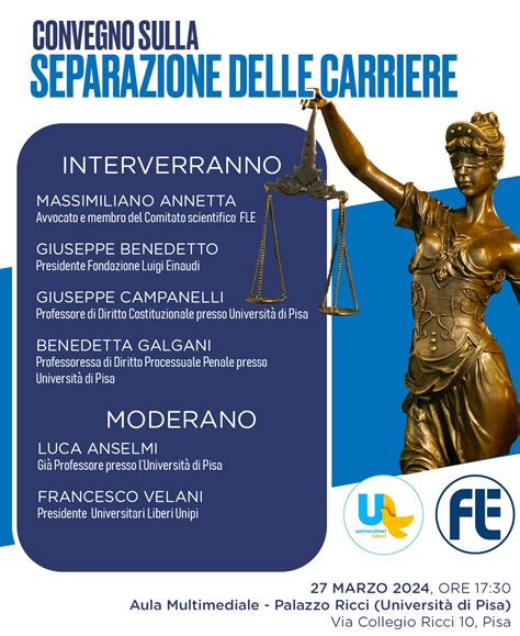 Convegno Sulla Separazione Delle Carriere Fondazione Luigi Einaudi