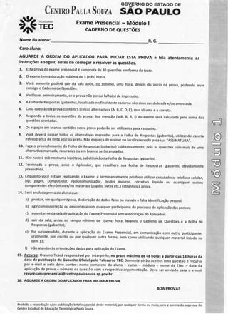 Question Rio Etec Adm Pdf