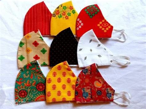 Number Of Layers 3 Three Layer Cotton Printed Mask At Rs 20 In Nadia