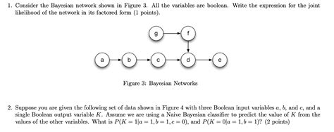 Solved Consider The Bayesian Network Shown In Figure Chegg