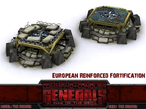 Reinforced Fortification Image Rise Of The Reds Mod For C C Generals