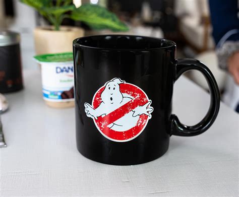 Just Funky Ghostbusters Logo Ectoplasm Heat Changing Ceramic Coffee Mug