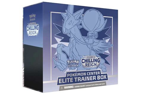 Pokémon Tcg Sword And Shield Chilling Reign Pokémon Center Exclusive