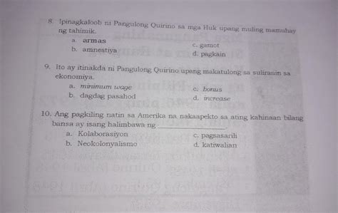 Hi Pahelp Po Araling Panlipunan Brainly Ph