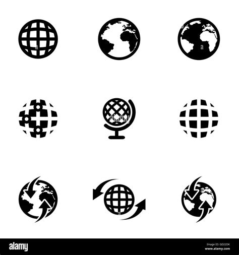 World Map Icon Vector