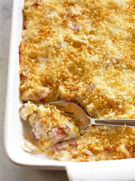 How to Make Chicken Cordon Bleu Casserole With Rice