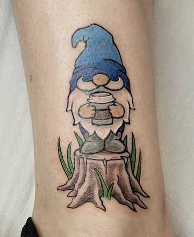 Garden Gnome Tattoo Fasci Garden