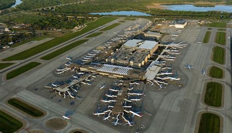 Minneapolis Airport Msp Overhead View Minneapolis Airport Airport