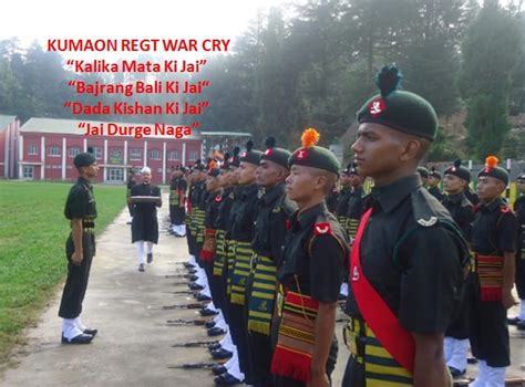 KUMAON REGIMENT: WAR CRY WITH MEANINGS - Kikali.in