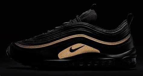 Nike Air Max 97 Black/Gold // Release Date | Nice Kicks